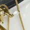 Kingston Brass AE205T7 7-Inch Tub Faucet with Hand Shower, Brushed Brass AE205T7 - alternate 6